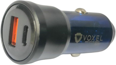 VOXEL 1.67 Amp Qualcomm 3.0 Car Charger(Multicolor)