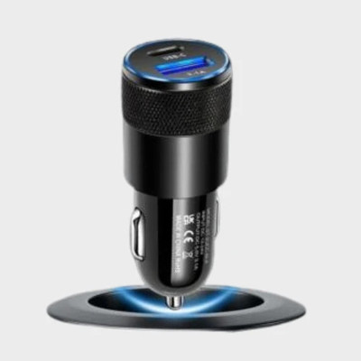 evaaenterprises 65 W Qualcomm 3.0 Turbo Car Charger(Black)