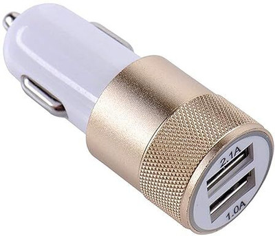 DRUMSTONE 2.1 Amp Turbo Car Charger(Multicolor)