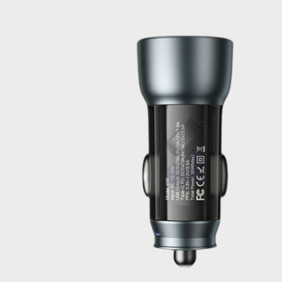 evaaenterprises 65 W Qualcomm 3.0 Turbo Car Charger(Black)