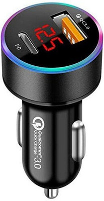 X88 Pro 15 W Qualcomm 3.0 Turbo Car Charger(Black)