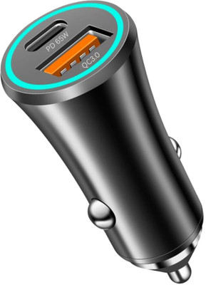 TECKLE 20 W Qualcomm 3.0 Turbo Car Charger(Black)
