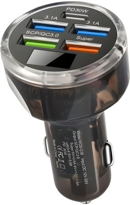 X88 Pro 12 W Qualcomm Certified Turbo Car Charger(Black)