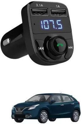 TECKLE 15 W Qualcomm Certified Turbo Car Charger(Black)