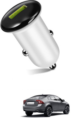 AuTO ADDiCT 25.5 W Turbo Car Charger(White)