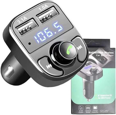 Magic Choice 3.1 Amp Qualcomm 3.0 Turbo Car Charger(Black)