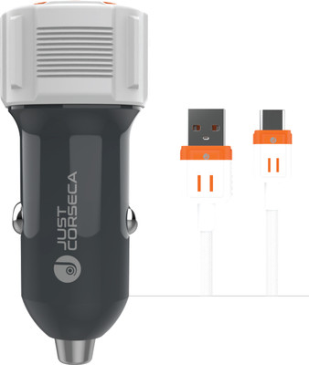 JUST CORSECA 20 W Turbo Car Charger(White)