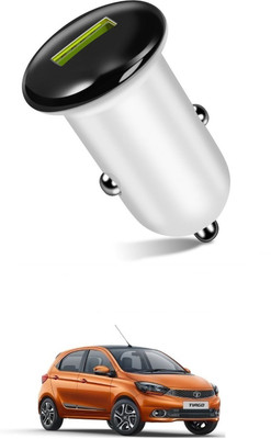 AuTO ADDiCT 25.5 W Turbo Car Charger(White)