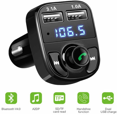 HUG PUPPY 4.2 W Qualcomm 3.0 Turbo Car Charger(Black)