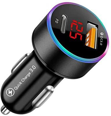 X88 Pro 15 W Qualcomm 3.0 Turbo Car Charger(Black)