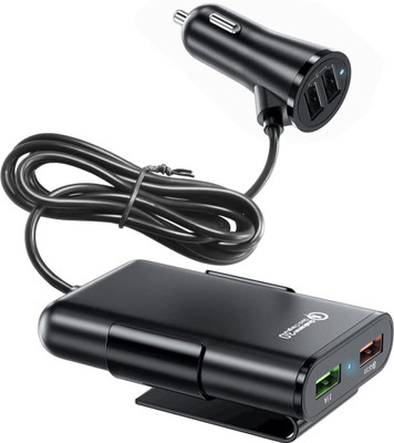 MARS 20.5 W Qualcomm 3.0 Turbo Car Charger(Black)