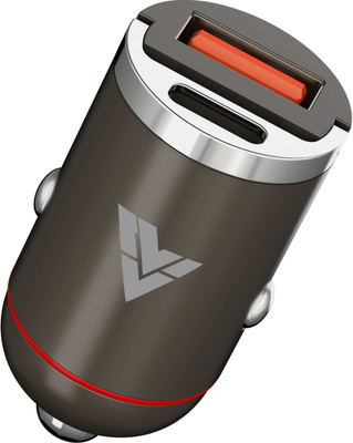 DR VAKU 65 W Turbo Car Charger(Black)