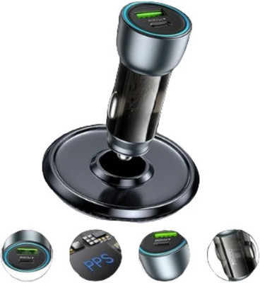 evaaenterprises 65 W Qualcomm 3.0 Turbo Car Charger(Black)