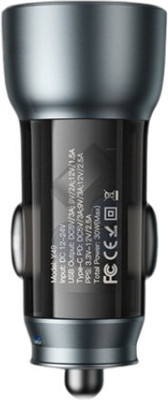 evaaenterprises 65 W Qualcomm 3.0 Turbo Car Charger(Black)