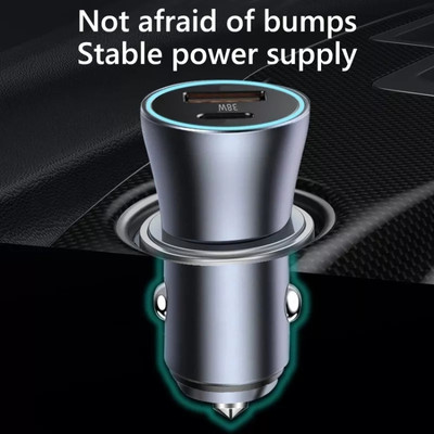 orlife 38 W Qualcomm 3.0 Turbo Car Charger(Black)