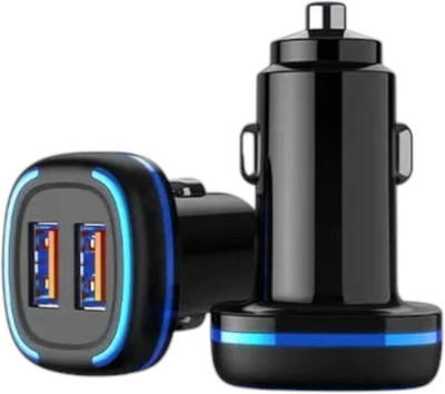 WRENS 48 W Qualcomm Certified Turbo Car Charger(Black)