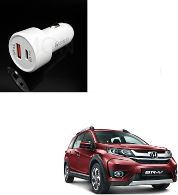 KOZDIKO 18 W Qualcomm 3.0 Turbo Car Charger(White, With USB Cable)