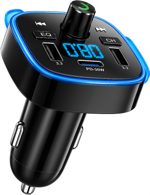 Primate 20 W Turbo Car Charger(Black)