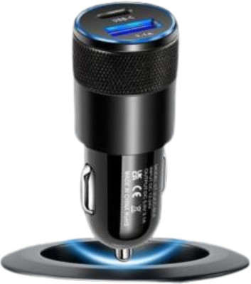 evaaenterprises 65 W Qualcomm 3.0 Turbo Car Charger(Black)
