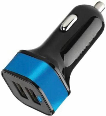 ASTRUM 24 W Qualcomm Certified Turbo Car Charger(Blue, With USB Cable)