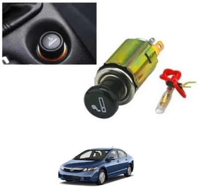 Suprozo Socket Car Lighter 12V Universal Fit Suitable for Civic T1 Car Cigarette Lighter(1)