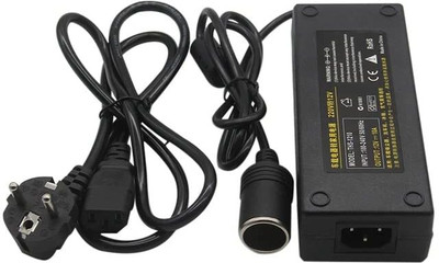Redoak DC Connector Car Cigarette Lighter Converter 220V to 12V 10A Power Adapter Car Cigarette Lighter(1)
