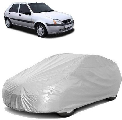 Royalrich Car Cover For Ford Fiesta Old (Without Mirror Pockets)(Silver)