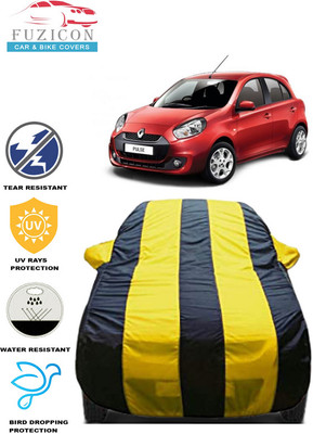 FUZICON Car Cover For Renault Pulse(Yellow, Blue)