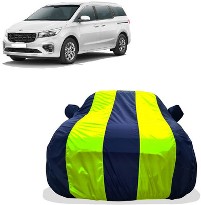 Tricway Car Cover For Kia Carnival Premium 8 STR Diesel (With Mirror Pockets)(Yellow)