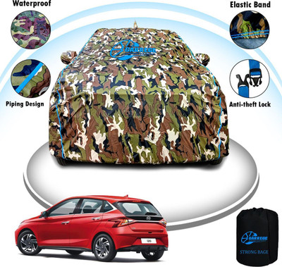 GARREGE Car Cover For Hyundai i20 Active (With Mirror Pockets)(Multicolor, For 2025 Models)