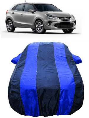 Wegather Car Cover For Toyota Glanza V CVT (With Mirror Pockets)(Blue)