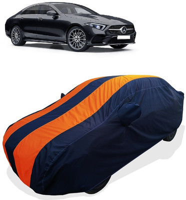 Coxtor Car Cover For Mercedes Benz CLS 300d Diesel (With Mirror Pockets)(Orange)
