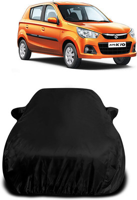 HEDWING Car Cover For Maruti Suzuki Alto 800 VXI Plus Petrol (With Mirror Pockets)(Black)
