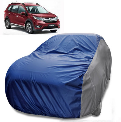 MoTRoX Car Cover For Honda BRV (Without Mirror Pockets)(Blue, Grey)