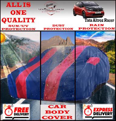 Tamanchi Autocare Car Cover For Tata Altroz EV(Red, Black)
