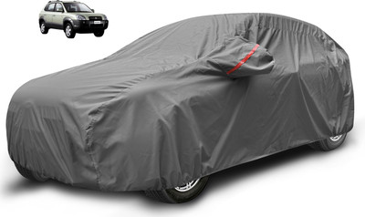 Caronix Car Cover For Hyundai Tucson (With Mirror Pockets)(Grey)