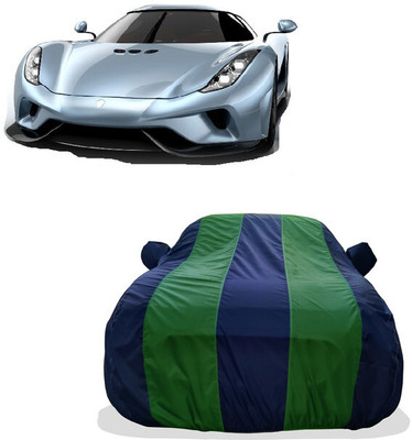 Tricway Car Cover For Koenigsegg Regera 5L Twin-turbo V8 (With Mirror Pockets)(Green)