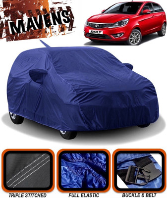 MAVENS Car Cover For Tata Bolt (With Mirror Pockets)(Blue)
