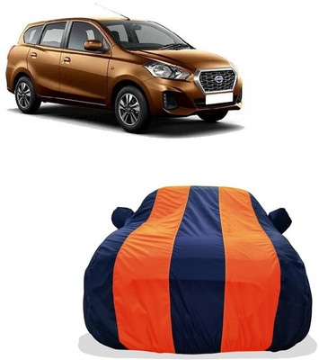 Tricway Car Cover For Datsun Go Plus T Option VDC Petrol (With Mirror Pockets)(Orange)