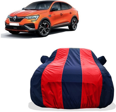 Tricway Car Cover For Renault Arkana (With Mirror Pockets)(Red)