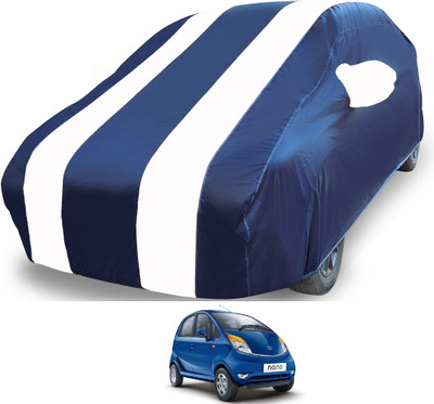 MOCKHE Car Cover For Tata Nano (With Mirror Pockets)(White)