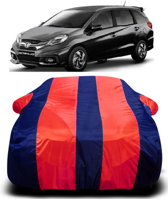 R Rayvin Star Car Cover For Honda Mobilio (With Mirror Pockets)(Multicolor)
