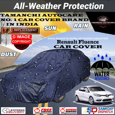 Tamanchi Autocare Car Cover For Renault Fluence(Blue)