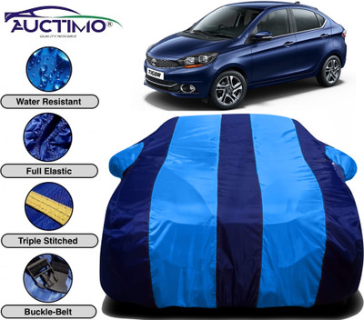 AUCTIMO Car Cover For Tata Tigor (With Mirror Pockets)(Multicolor)