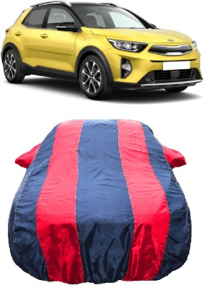 Wegather Car Cover For Kia Stonic (With Mirror Pockets)(Red)