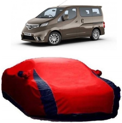 Ascension Car Cover For Nissan Evalia (With Mirror Pockets)(Red, Blue)