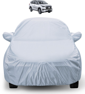 MOCKHE Car Cover For Toyota Innova Hycross (With Mirror Pockets)(Silver)
