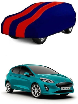 prajapati Car Cover For Ford Fiesta LX (Without Mirror Pockets)(Red, Blue)