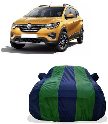 Tricway Car Cover For Renault Triber RXL (With Mirror Pockets)(Green)