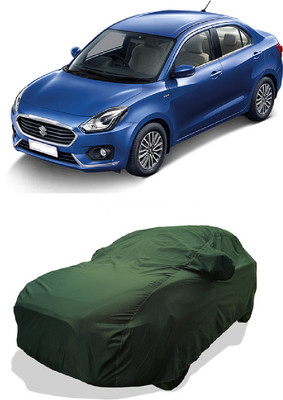 Coxtor Car Cover For Maruti Suzuki Swift Dzire 1.2L (With Mirror Pockets)(Green)